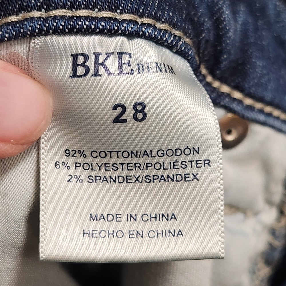 BKE Parker Dark Wash Skinny Jeans Womens Size 28 - Picture 4 of 4